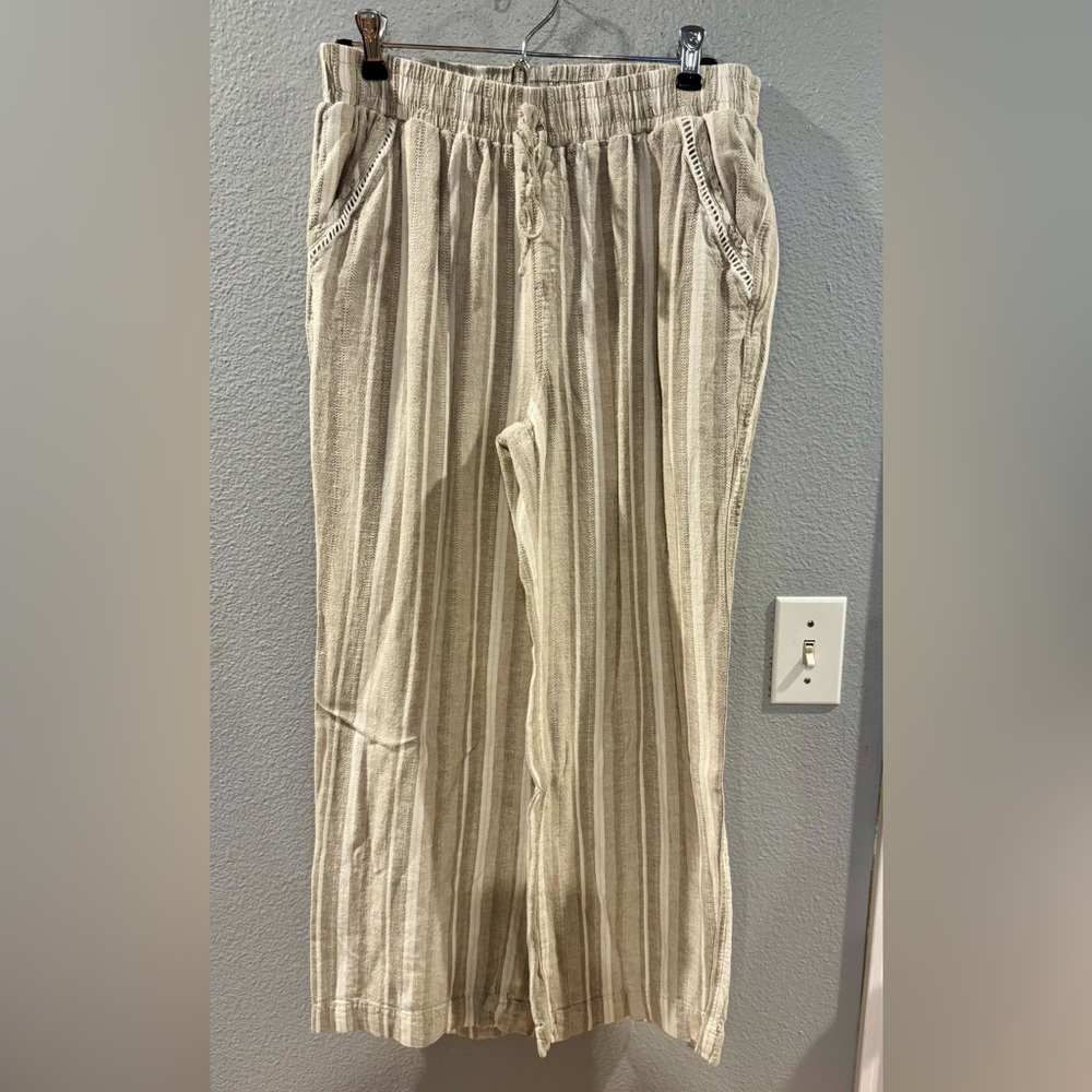 Briggs New York linen pants